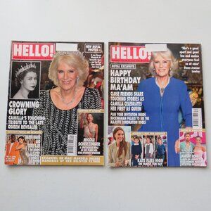 Hello! British Magazines Royal Exclusive Camilla’s Touching Tribute Lot of 2